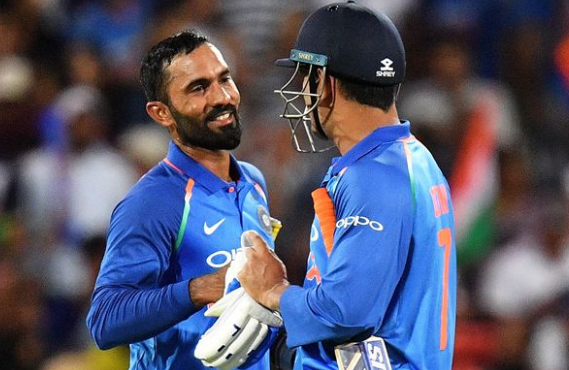 Dinesh Karthik and MS Dhoni will be wicketkeepers for India at the ICC Cricket World Cup 2019