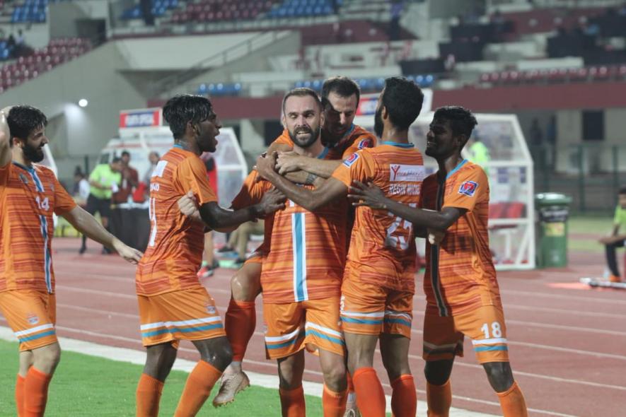 Pedro Manzi of I-League champs Chennai City FC