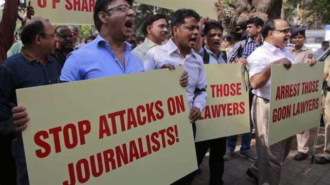 media under attack in india