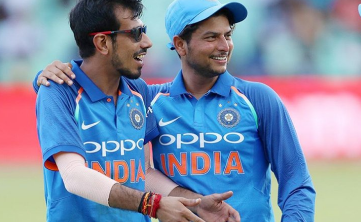 Indian cricket team spinners Yuzvendra Chahal and Kuldeep Yadav