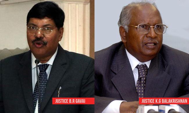 Justice Gavai & K G Balakrishnan