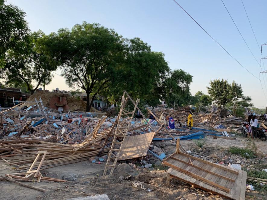 demolition drive in delhi