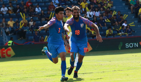 Indian football team's next outing will be at the Intercontinental Cup in Ahmedabad next month.