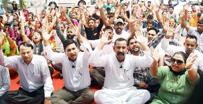 Jammu Safai Karamchari Protest