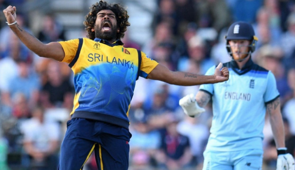 Lasith Malinga of Sri Lanka cricket team during the match against England at the ICC World Cup 2019