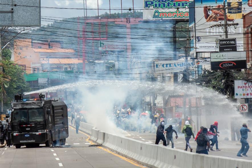 Honduras Protest Against Privatisation