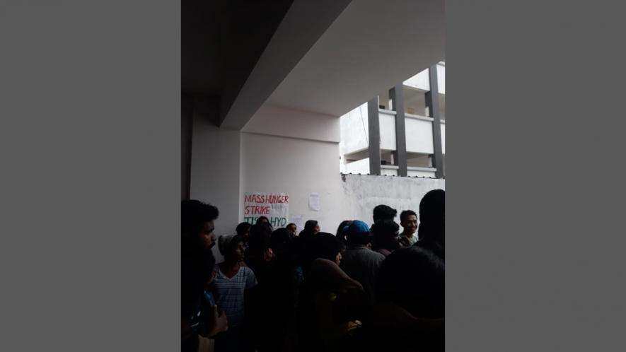 TISS Hyderabad Students Hunger Strike Against Fee Hike