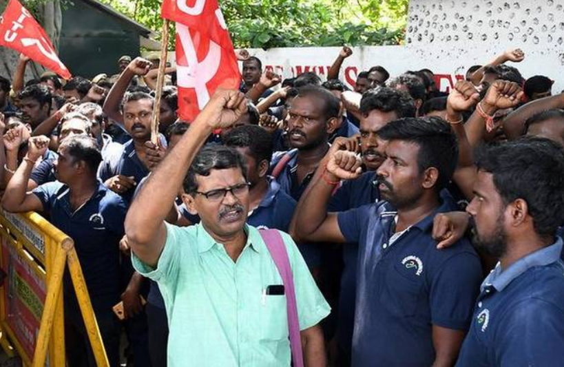 Workers’ Protest Against Privatisation