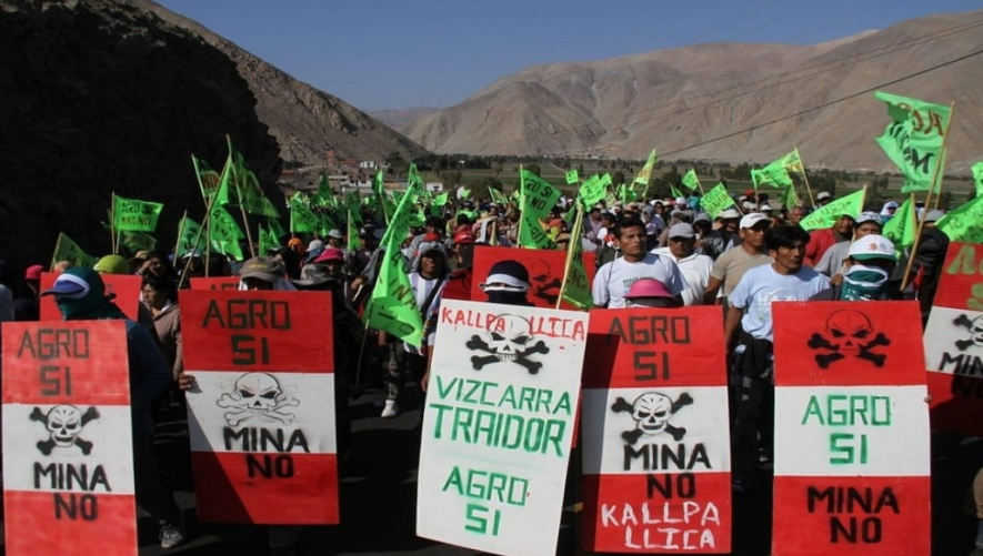 Protests in Peru Against Tía María Mining