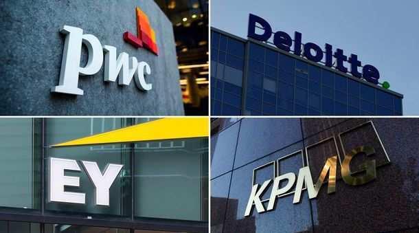 Big four audit companies in crisis.