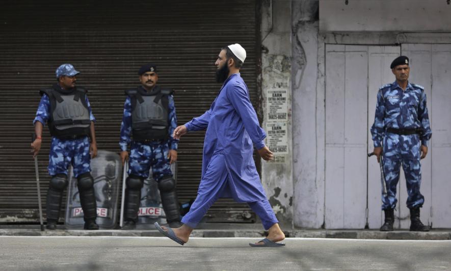 Eid in Kashmir muted