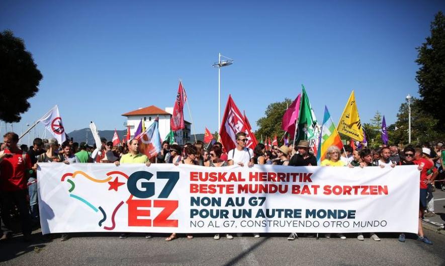G7 Protests in France