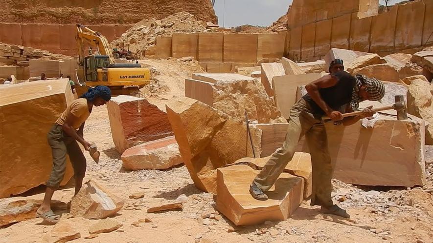 Workers in Rajasthan