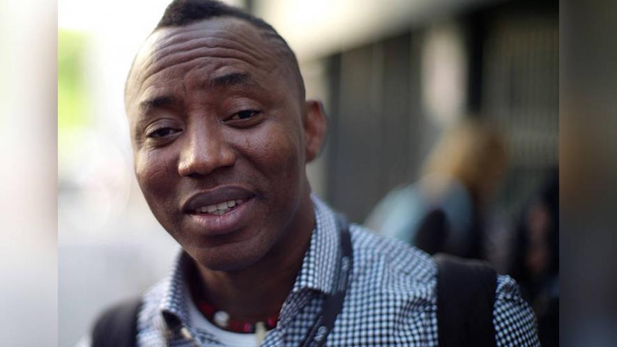 Nigerian journalist and activist Omoyele Sowore