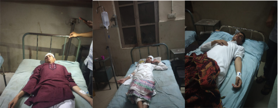 Three injured Muslim teenagers in hospital in Godhra 