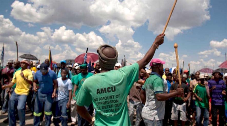 The AMCU has been fighting for the rights of South African mine workers, demanding increments in salaries and health benefits for long. 