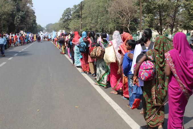Tribals in Birbhum Rally