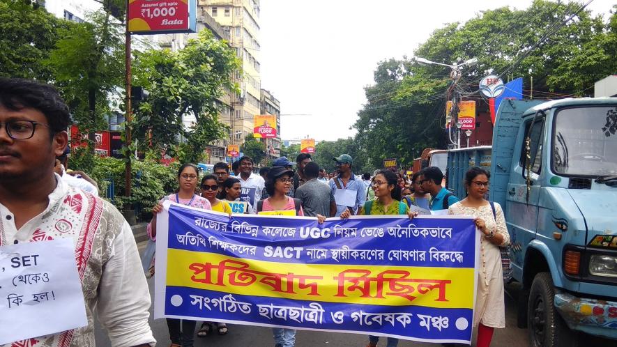 Kolkata Students and Research Scholars March
