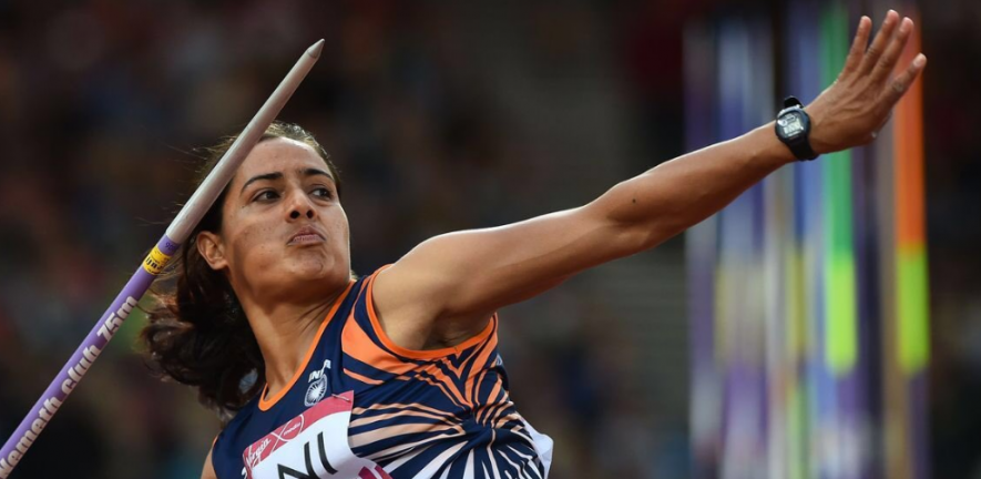 Annu Rani broke her own javelin national record with a throw of 62.43m to earn herself a spot in the finals at the IAAF World Athletics Championships in Doha (Pic: IAAF).