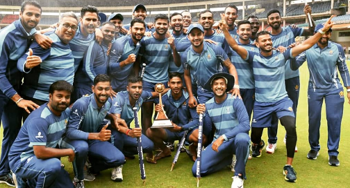 Karnataka Cricket Team, the 2019 Vijay Hazare Trophy champions