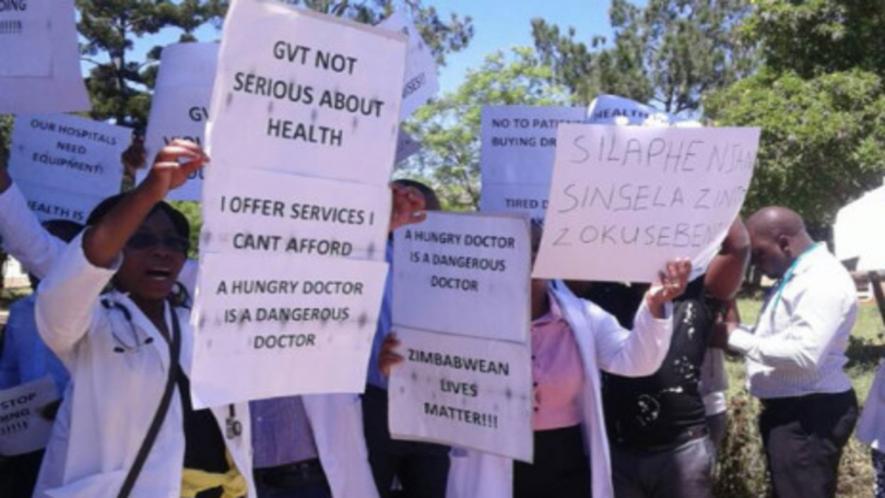 Zimbabwe doctors' strike and currency crisis