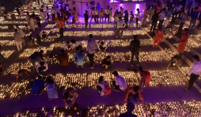 Salaries Pending, Cash Crunch in UP, Yet Govt Spends Rs 133 Crore on Deepotsav