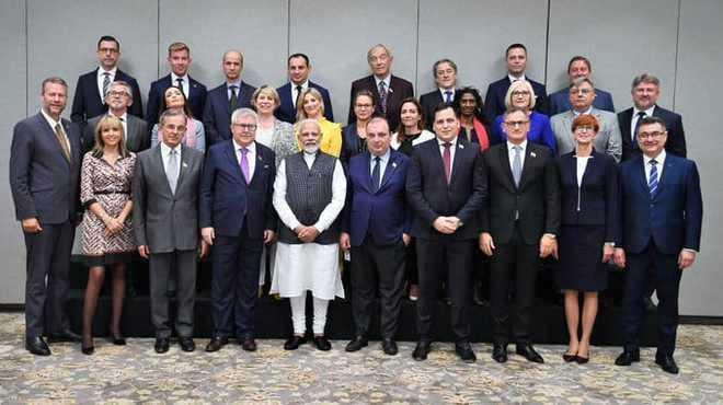The clashes broke out on a day when a delegation of 23 European Union MPs arrived here for a ground assessment of the situation in Jammu and Kashmir following revocation of the state's special status under Article 370.