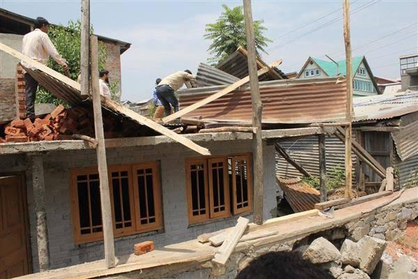 Illegal Construction in Green Belt Areas of Kashmir?