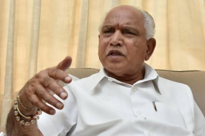 Karnataka CM BS Yediyurappa