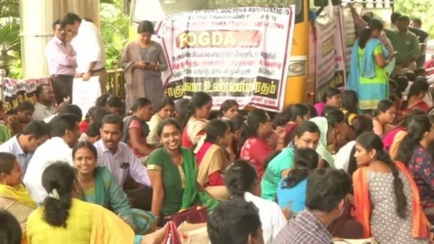 Tamil Nadu Govt Doctors’ Strike Enters Fifth Day