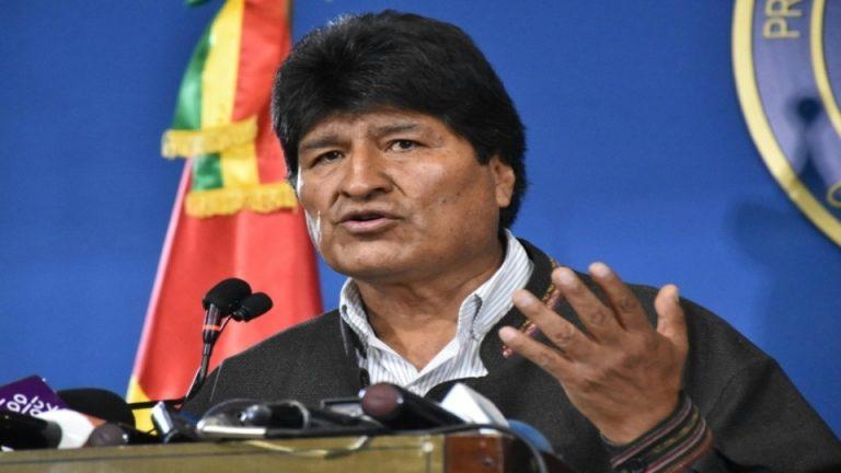 Bolivian president Evo Morales had earlier called for fresh elections.