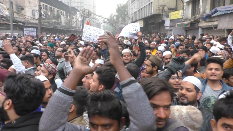 Jama Masjid Protest