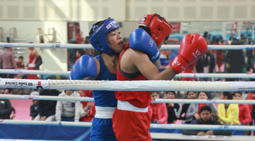 MC Mary Kom vs Nikhat Zareen Indian boxing trial bout