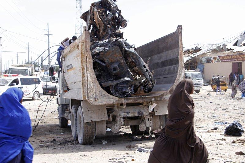 Truck Bomb in Somalia's Capital Kills at Least 73 People