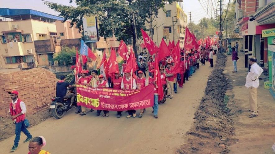 Workers’ Long March in West Bengal Enters Day 10