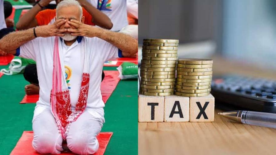 Modi Government Budget 2020 falling tax revenue