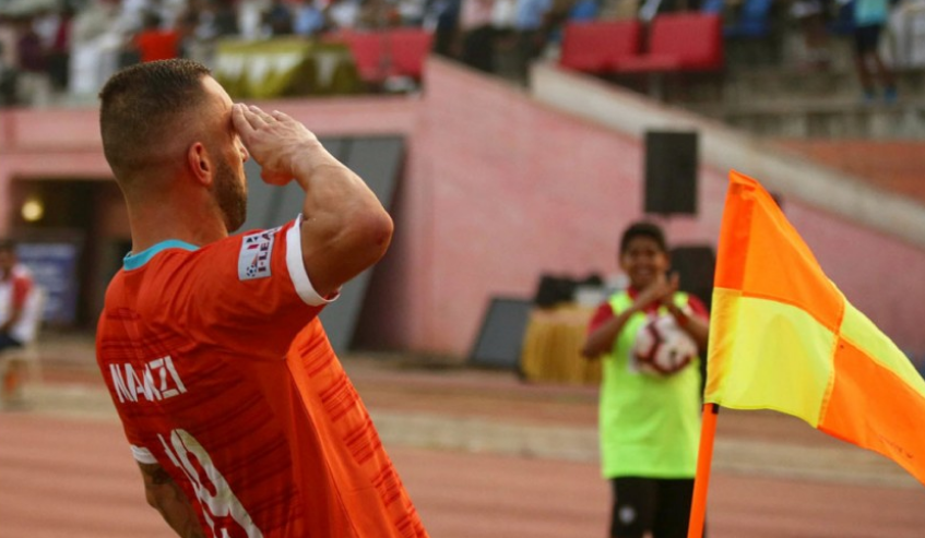 Chennai City FC striker Pedro Manzi