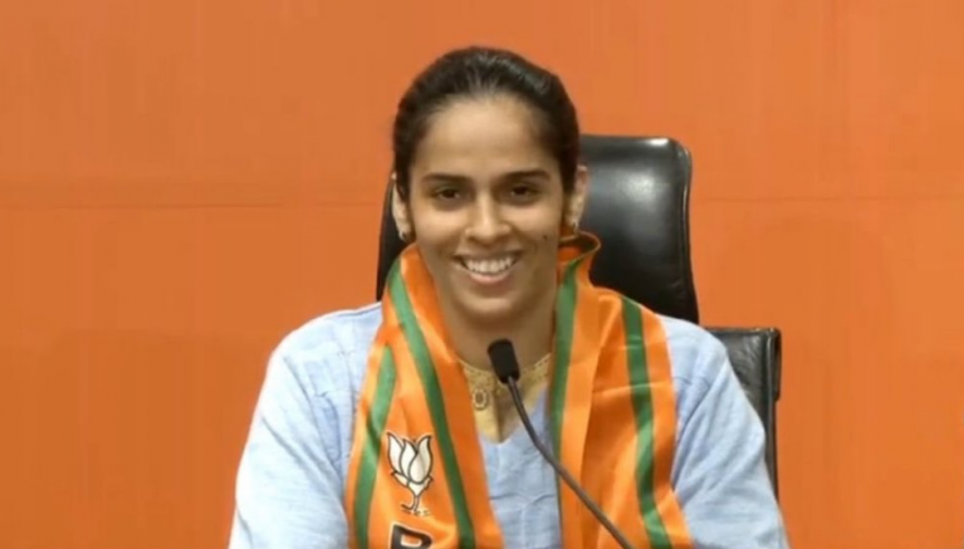 Saina Nehwal joined the BJP on January 29.