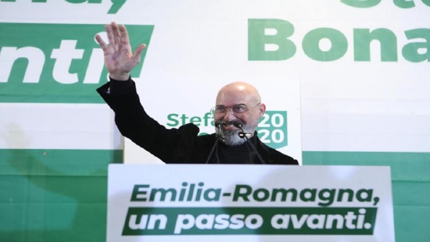 Stefano Bonacinni of the Democratic Party (PD) led the center-left coalition to the victory.
