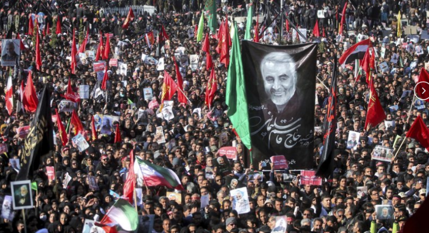 Stampede Kills 32 as Massive Crowd Gathers in Tehran for Funeral of Soleimani 