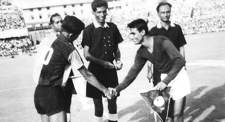 Ashoke Chatterjee, skipper of Indian football club Mohun Bagan in the 1960s.