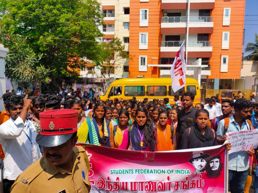 After Eight Days, Pondicherry University To Hold Talks with Protesting Students 