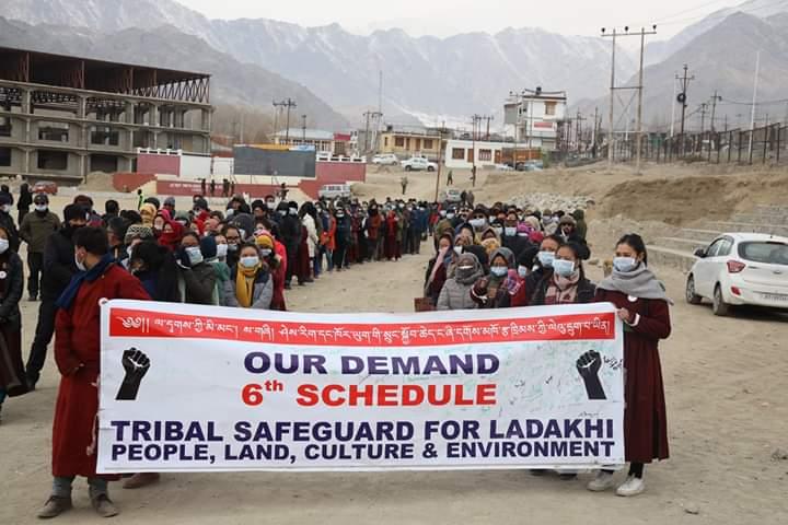 Rally in Ladakh: ‘Need Constitutional Safeguards