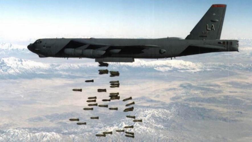 The 7,423 bombs dropped in Afghanistan last year were the highest in a decade.