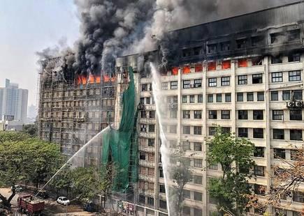 Huge Fire in Mumbai’s GST Bhavan; Scores Evacuated, ‘No Records Lost’