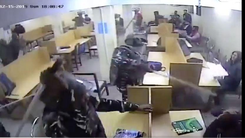 New CCTV Video Shows Police Attack in Jamia Reading Room