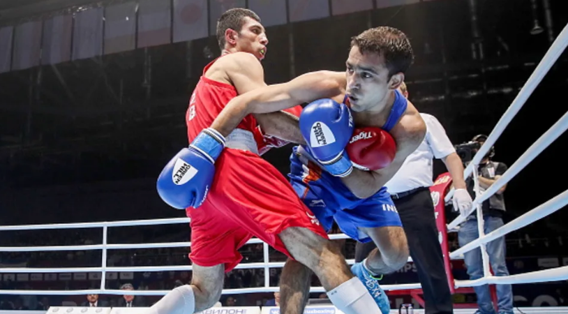 Indian boxer Amit Panghal