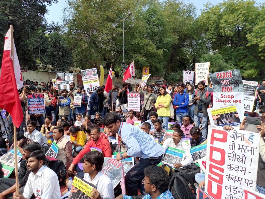 Delhi Students March