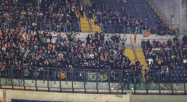 Atalanta vs Valencia UEFA Champions League football match at the San Siro, the Game Zero of Covid-19 pandemic in Italy