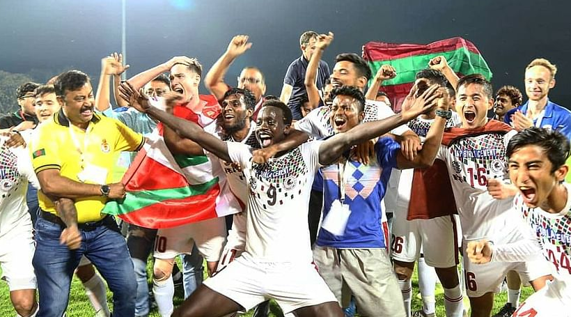 Mohun Bagan, champions of the 2019-20 I-League football season